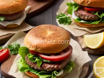 Bratwurst Burger
