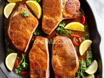 Bread 'Em And Bake 'Em Pork Chops