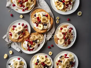 Breakfast Banana Splits