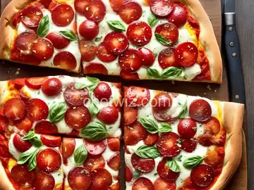 Breakfast French Bread Pizza