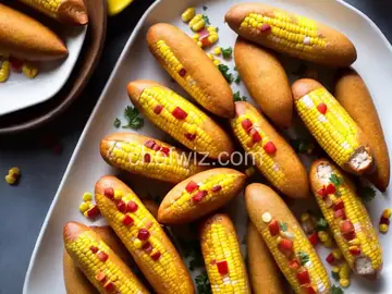 Breakfast Sausage Corn Dogs