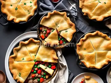 Breakfast Sausage Pot Pie