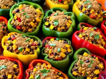 Breakfast Stuffed Bell Peppers