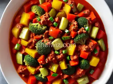 Briam (Greek Mixed Vegetables in Tomato Sauce)