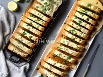 Brie Stuffed Garlic Bread