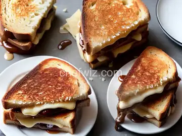 Brie and Nutella Grilled Cheese Recipe