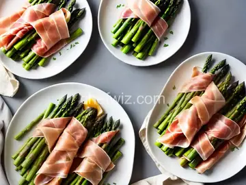 Brie and Prosciutto Asparagus Bundles