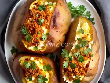 Brined Baked Potato