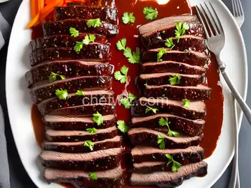 Brisket with BBQ Sauce