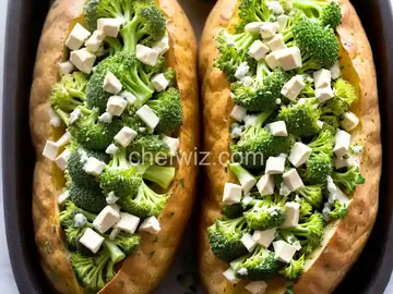 Broccoli Cheese Baked Potatoes