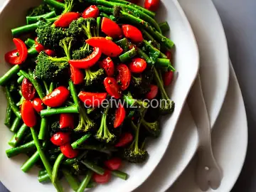 Broccoli Rabe With Cherry Peppers