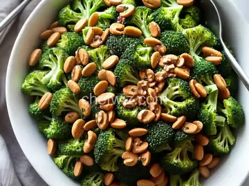 Broccoli Salad With Peanut Dressing