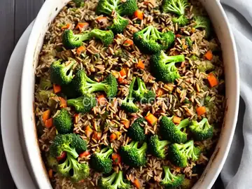 Broccoli Wild Rice Casserole