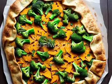 Broccoli and Cheese Galette Recipe