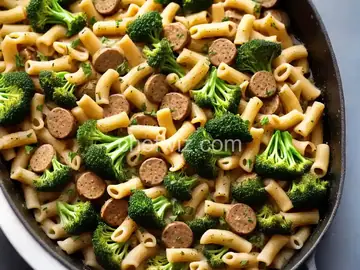 Broccoli and Sausage Cavatelli