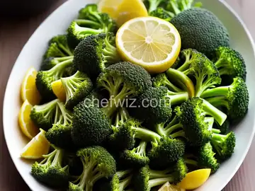 Broccoli with Lemon Butter Sauce