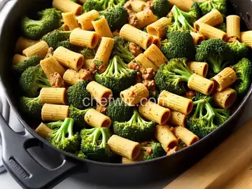 Broccoli with Rigatoni