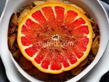 Broiled Grapefruit Crisp