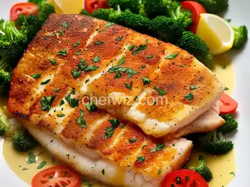 Broiled Grouper Parmesan