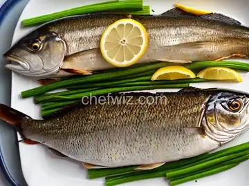 Broiled Mackerel with Scallions and Lemon