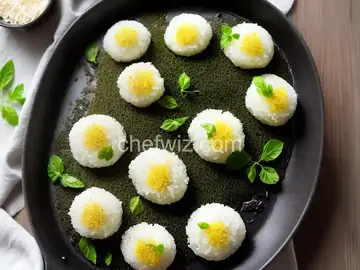 Broiled Mochi with Nori Seaweed