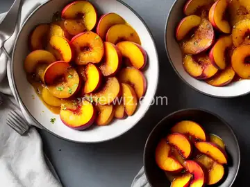 Broiled Peaches