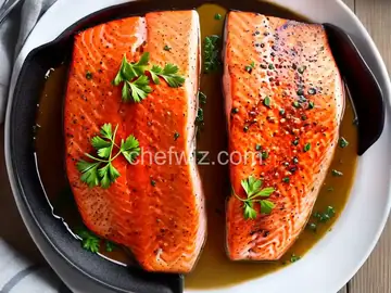 Broiled Salmon Steaks
