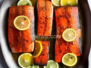 Broiled Sockeye Salmon with Citrus Glaze