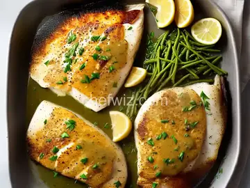 Broiled Tilapia with Mustard-Chive Sauce