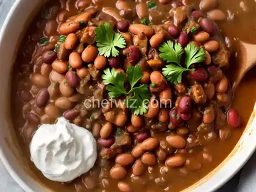 Brothy Heirloom Beans With Cream
