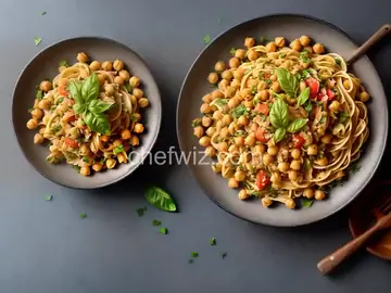 Brothy Pasta With Chickpeas