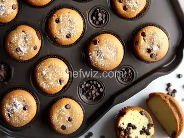 Brown Butter-Chocolate Chip Mini Pound Cakes