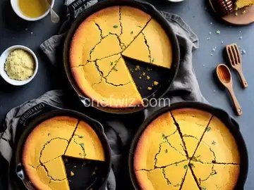 Brown Butter, Honey and Jalapeño Skillet Cornbread
