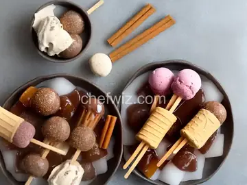 Brown Sugar Boba Ice Cream Pops