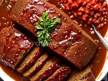 Brown Sugar Meatloaf with Ketchup Glaze