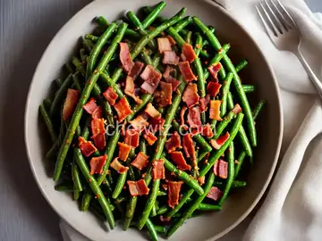 Brown Sugar n' Bacon Green Beans