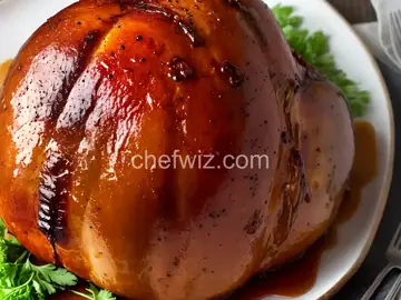 Brown Sugar–Mustard Glazed Ham