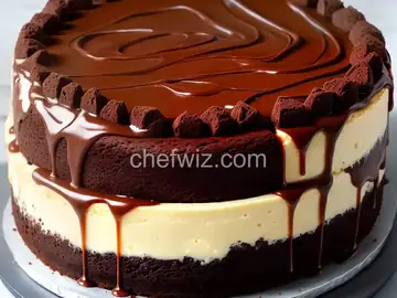 Brownie Caramel Cheesecake
