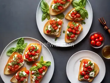 Bruschetta with Cheese