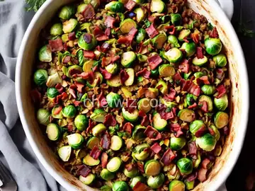Brussels Sprout and Bacon Hash