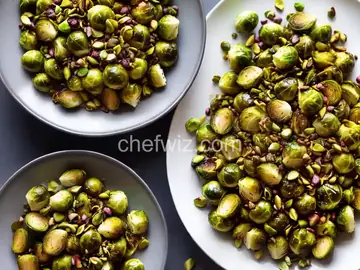 Brussels Sprouts With Pistachios and Lime