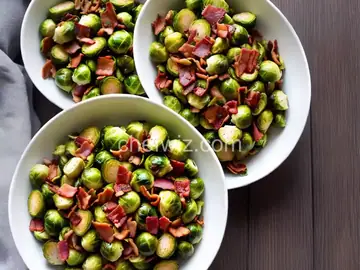 Brussels Sprouts with Bacon Dressing