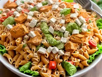 Buffalo Chicken Pasta Salad