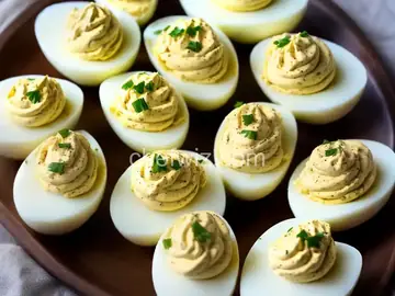 Buffalo Deviled Eggs