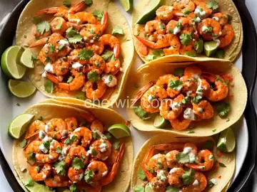 Buffalo Shrimp Tacos