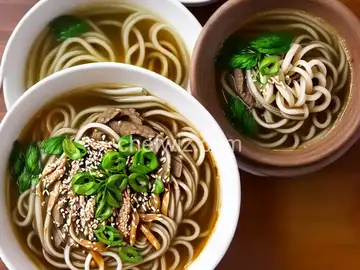 Bukkake Udon (Japanese Cold Noodles With Broth) Recipe