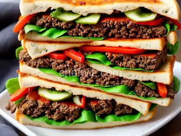 Bulgogi Meatloaf Sandwich