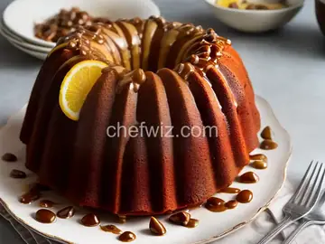 Bundt Kugel with Praline Topping