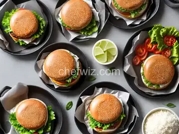 Burger Foil Packs