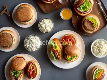 Burger or Hot Dog Buns